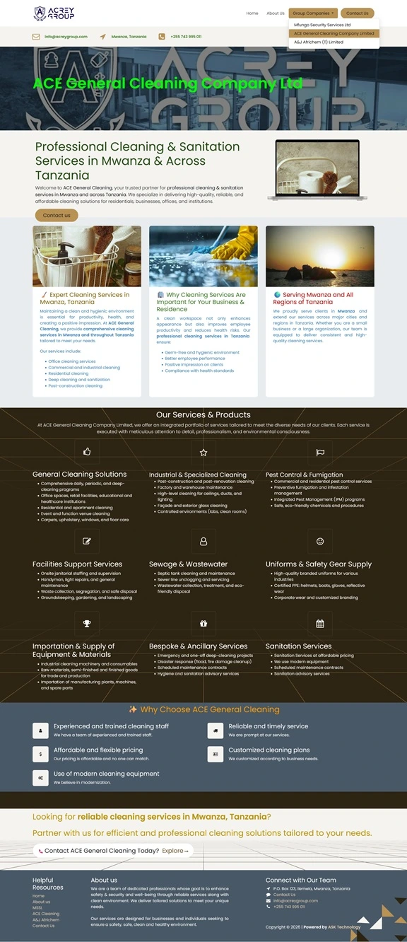 Website Reference of ASK Technology